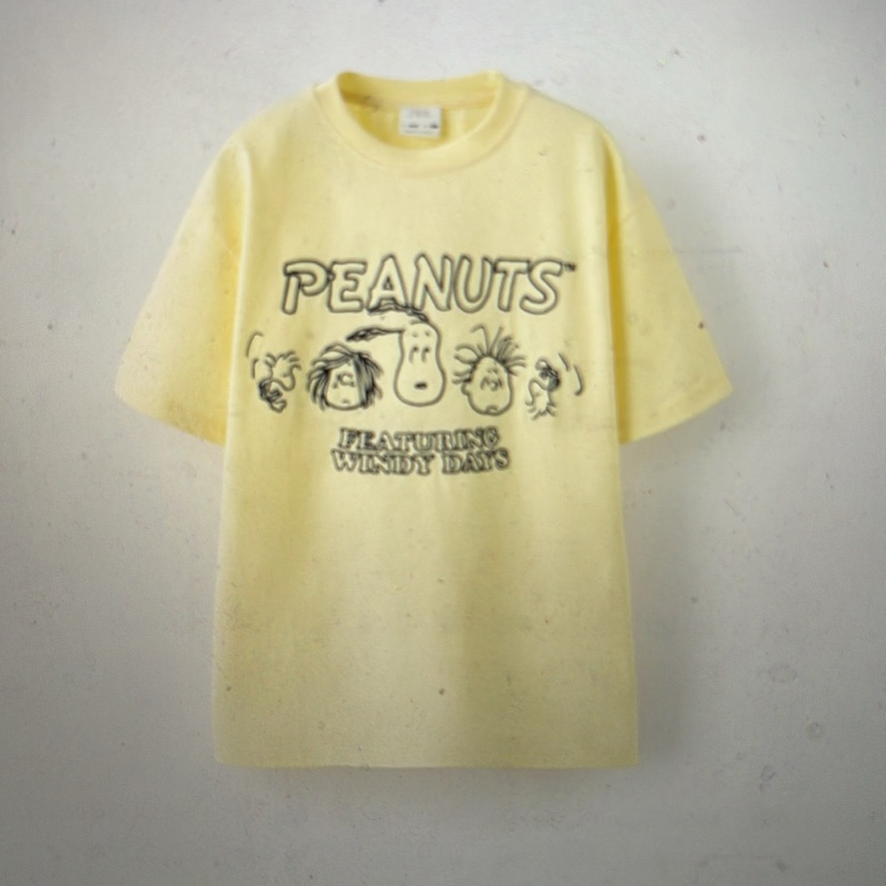 Zara snoopy peanuts t shirt size 6-7 NWT